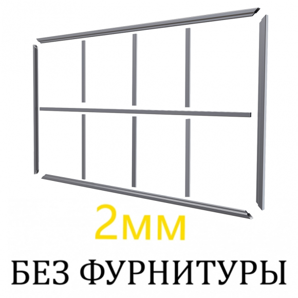 Каркас откатных ворот для самостоятельной сварки П